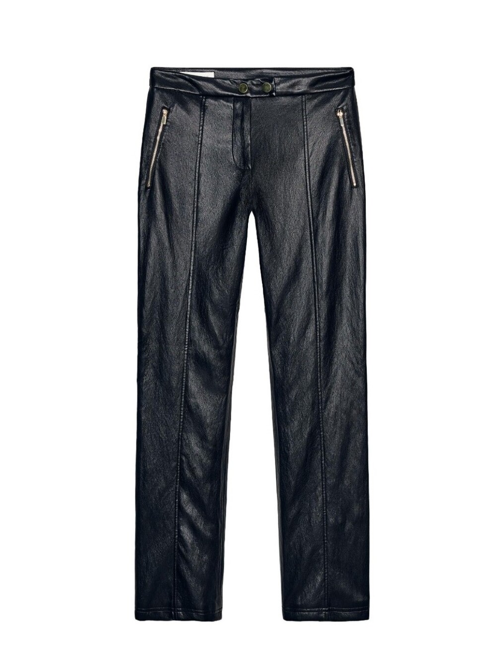 New ZARA faux leather pants size M
